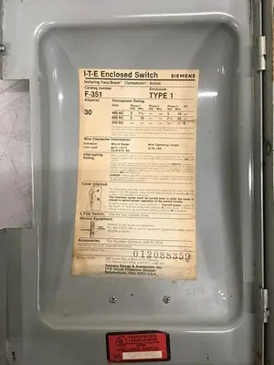 USED SIEMENS F-351