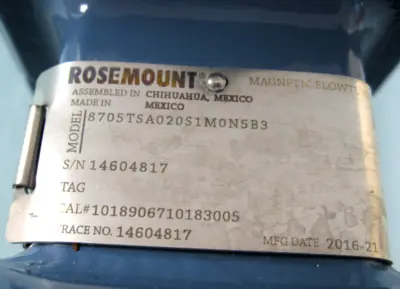 Used Rosemount 8705TSA020S1M0N5B3 Sensors New Hampshire US | Bitter End Trading #1452844