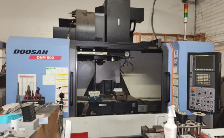Used 2012 DOOSAN DNM 500 Vertical Machining Centers Ohio US | Toolquip, Inc. #1310308