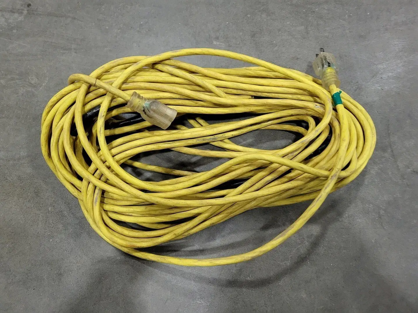 120 ft SJTW Power Extension Cord 14/3 AWG 15A 125V