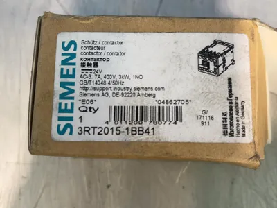 Used SIEMENS 3RT20151BB41 PLC Contactors Ohio US | HGR 24 #1084818