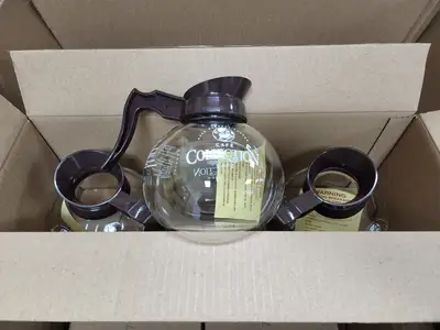 New | in-Stock Curtis DB-12 Glass Decanters Coffee Equipment Illinois US | Falcon Restaurant Supply #1376781