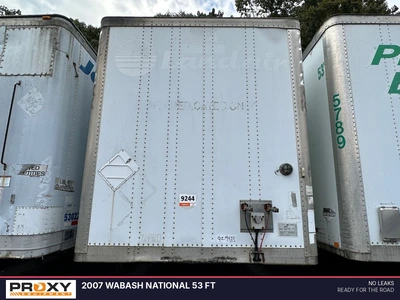 Used 2007 WABASH NATIONAL 53 FT Box Trailers Pennsylvania US | Proxy Equipment #1384937