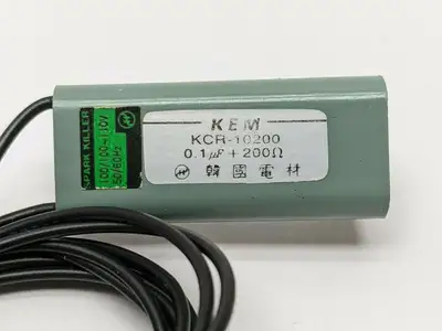 KCR-10200 | KEM  Spark Killer 0.1 uF 200 ohm - Used
