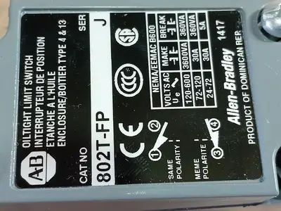 NEW ALLEN-BRADLEY 802T-FP