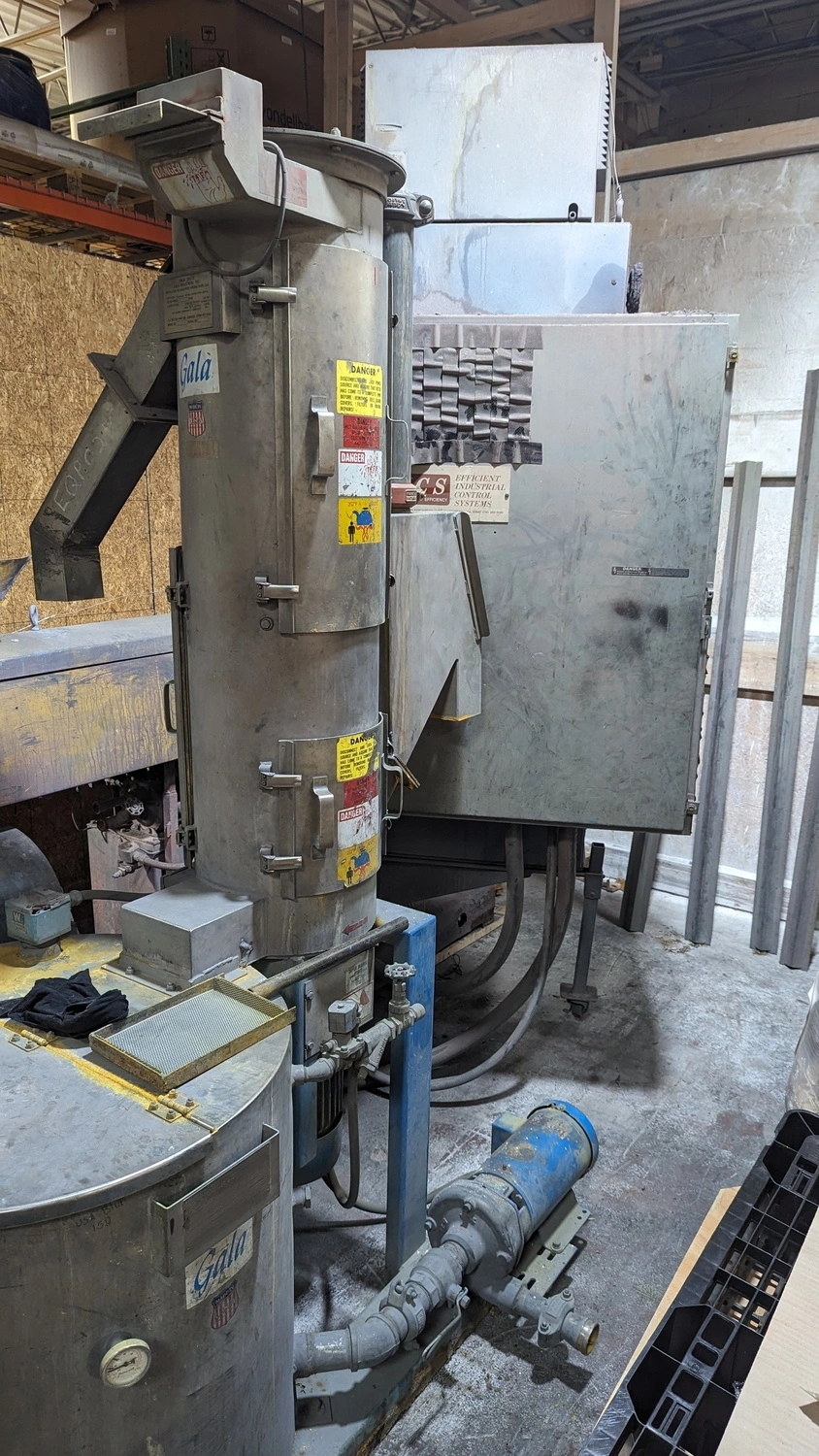 Gala Model 6 Pelletizer with Spin Dryer 8.2 BF