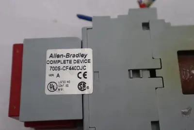 ALLEN BRADLEY 700S-CF440DJC SAFETY CONTROL RELAY 8 POLE 24VDC STOCK 5089