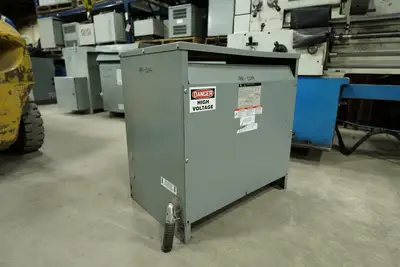 75 KVA - 600V to 208Y/120V 3 Phase Dry Type & Multi-Tap Isolation Transformer