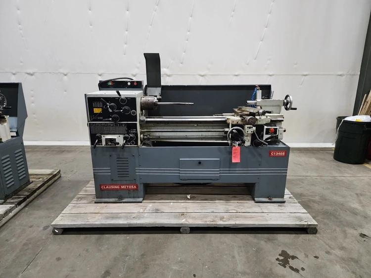 Used CLAUSING C1340S Engine Lathes Michigan US | Vander Ziel Machinery Sales #482677