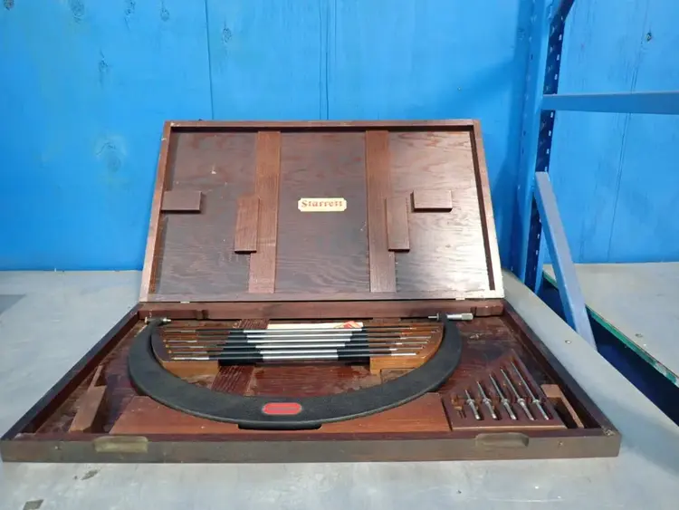 Used STARRETT 724 Micrometers Ohio US | HGR 24 #1229704