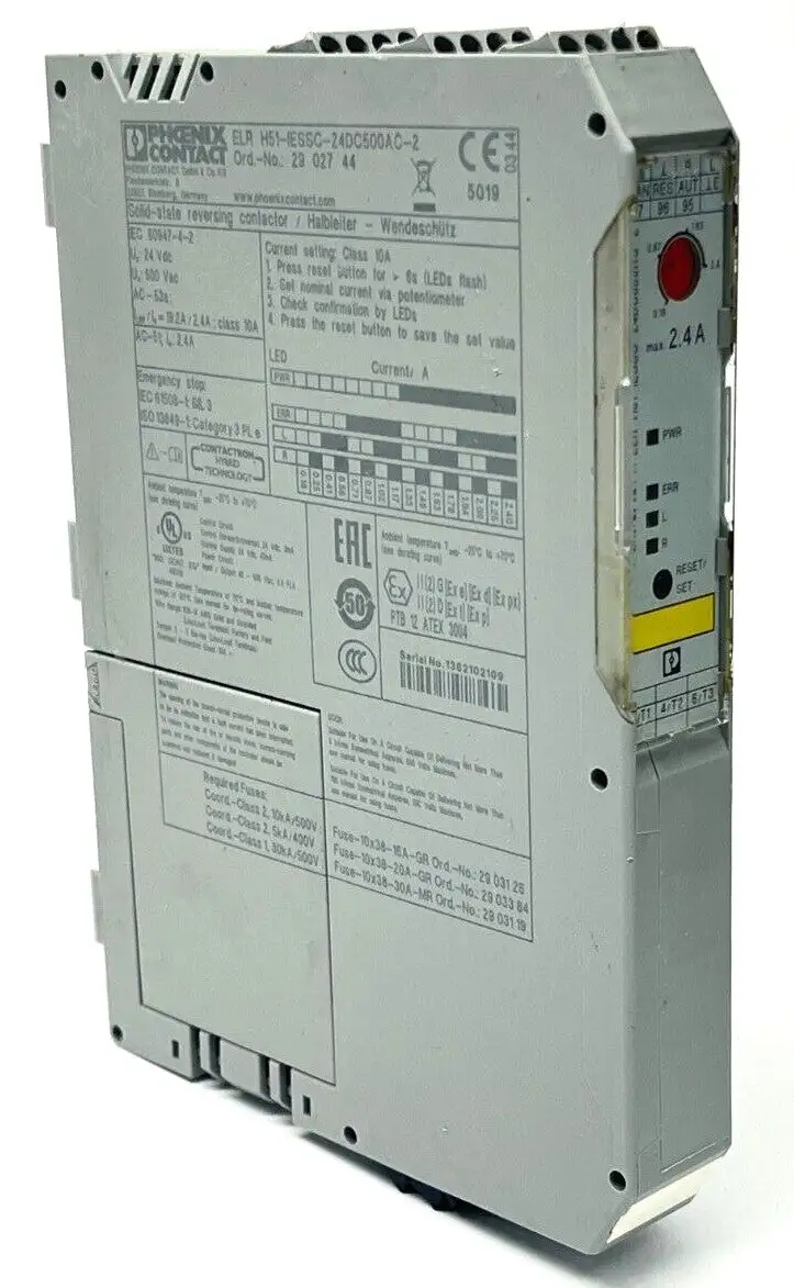 Used PHOENIX CONTACT 2902744 Motors (misc) | Maverick Industrial Sales #1108660
