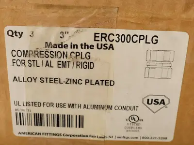 NEW AMERICAN FITTINGS ERC300CPLG