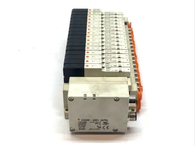 Used SMC Pneumatic Manifold w/ SV1100-5FU Solenoid Valves Solenoid Valves Michigan US | Maverick Industrial Sales #1395625