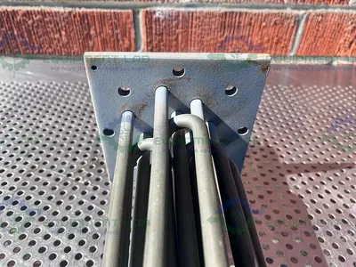USED CHROMALOX IMMERSION HEATING ELEMENT