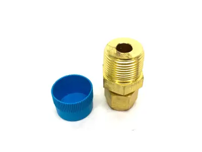 B-810-1-12 | Swagelok  Brass Straight Compression Fitting 1/2" OD 3/4" NPT Thread - New Other