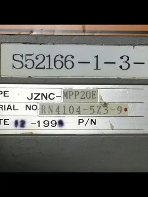 USED YASKAWA JZNC-MPP20E