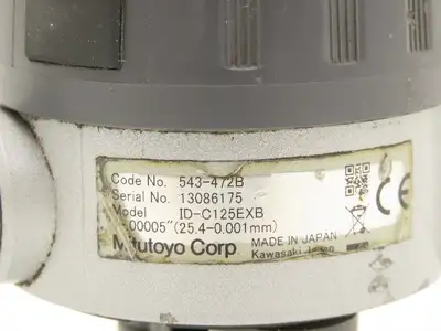 Mitutoyo 543-472B Absolute Digimatic Indicator Gage 0-1" 25.4mm .00005"