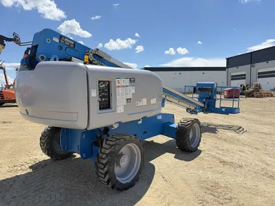 Used 2013 GENIE S-60 X TELESCOPIC BOOM LIFT Telescopic Boom Lifts Alberta CA | Adcock Equipment #1490060