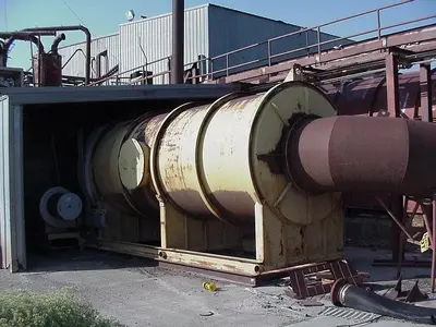 Dryer, Rotary, 10' X 60', C/st, Indirect Fired, #2 Oil, #A278696