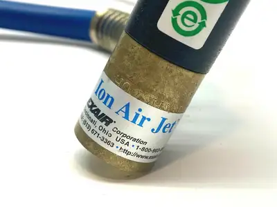 Used EXAIR ION AIR JET W/ STAY SET FLEXIBLE HOSE & MAG BASE Hoses | Maverick Industrial Sales #1108967