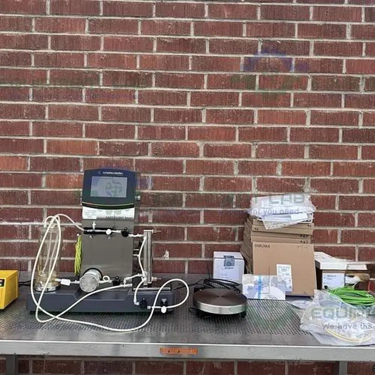 Used SARTORIUS SARTOFLOW SMART CROSSFLOW FILTRATION SYSTEMS W/ PUMP, SCALE + MORE Filtration Equipment | Equipment Lab #486675