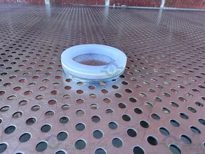 Unknown Stainless Steel Gas Distribution Plate 3"