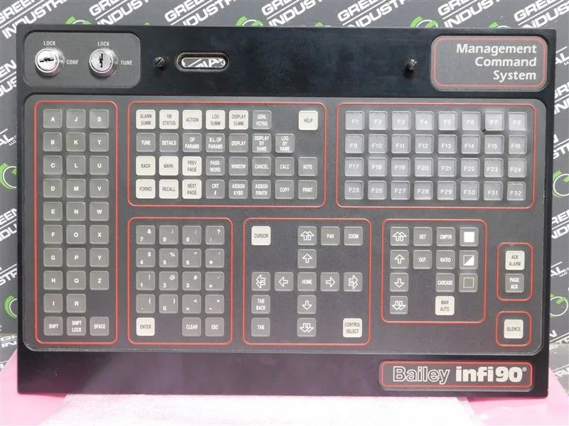 Bailey 6637517A1 network 90 MCS Keyboard Interface Assembly Rev. C Used