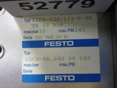 USED FESTO IFB8-02