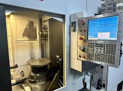 USED HASS EC-400 CNC HORIZONTAL MACHINING CENTER