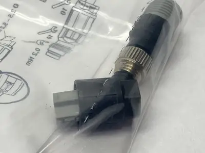 SACC-M 8MS-3QO-0,5-M,1441024 | Phoenix Contact SACC-M 8MS-3QO-0,5-M Connector Male M8 3-Pin A-Code 1441024 - New