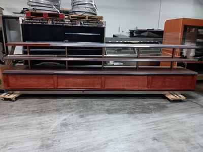 124-0108 Wooden Bakery Display Table