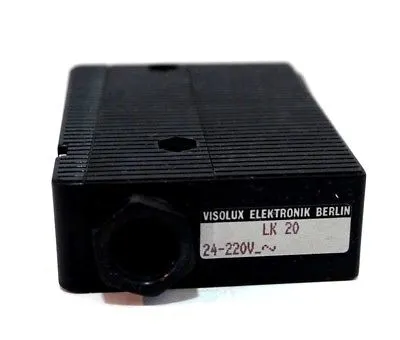 NEW VISOLUX LK 20 PHOTOELECTRIC LIGHT BARRIER LK20