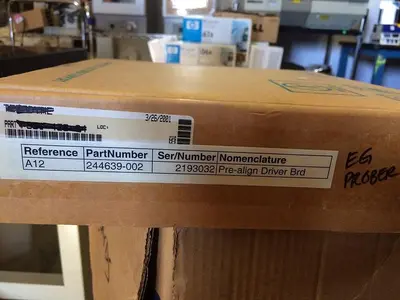 EG PRE-ALIGN DRIVER BOARD P/N 244639-002