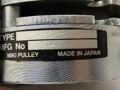 Miki Pulley BXL-08-10-A-17 Clutch Brake 24VDC 25mm Bore