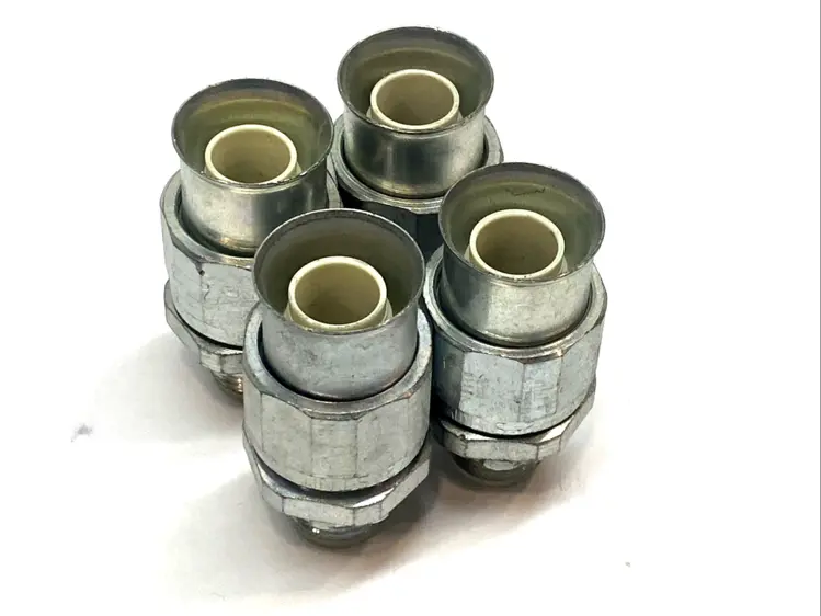 Used APPLETON ELECTRIC LIQUIDTIGHT CONNECTOR 1/2" TYPE A LFNC INSULATED LOT OF 4 Connector Accessories | Maverick Industrial Sales #1101154