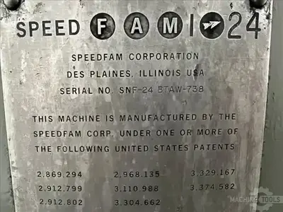 USED SPEEDFAM 24
