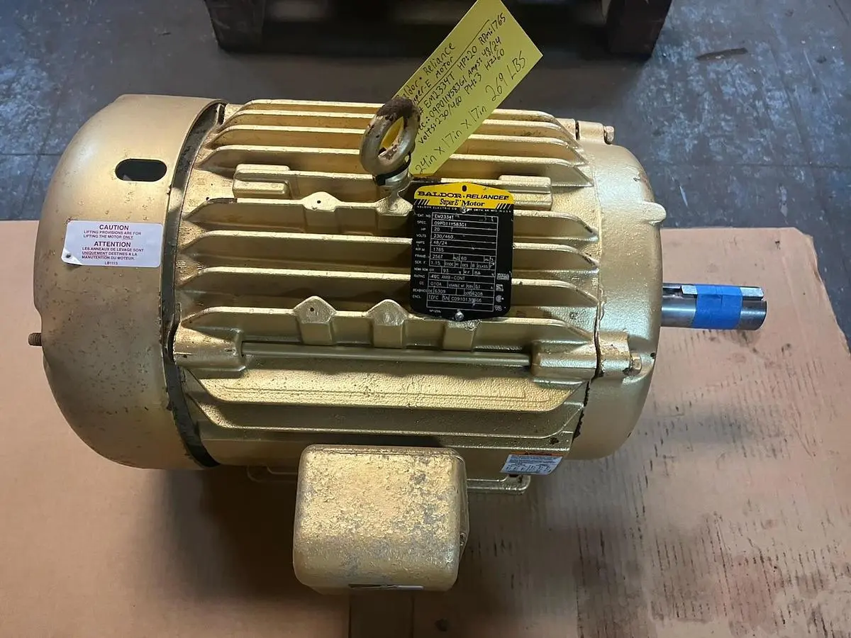 Used BALDOR EM2334T A.C. Motors Ohio US | Surplus Asset Holdings #1550450