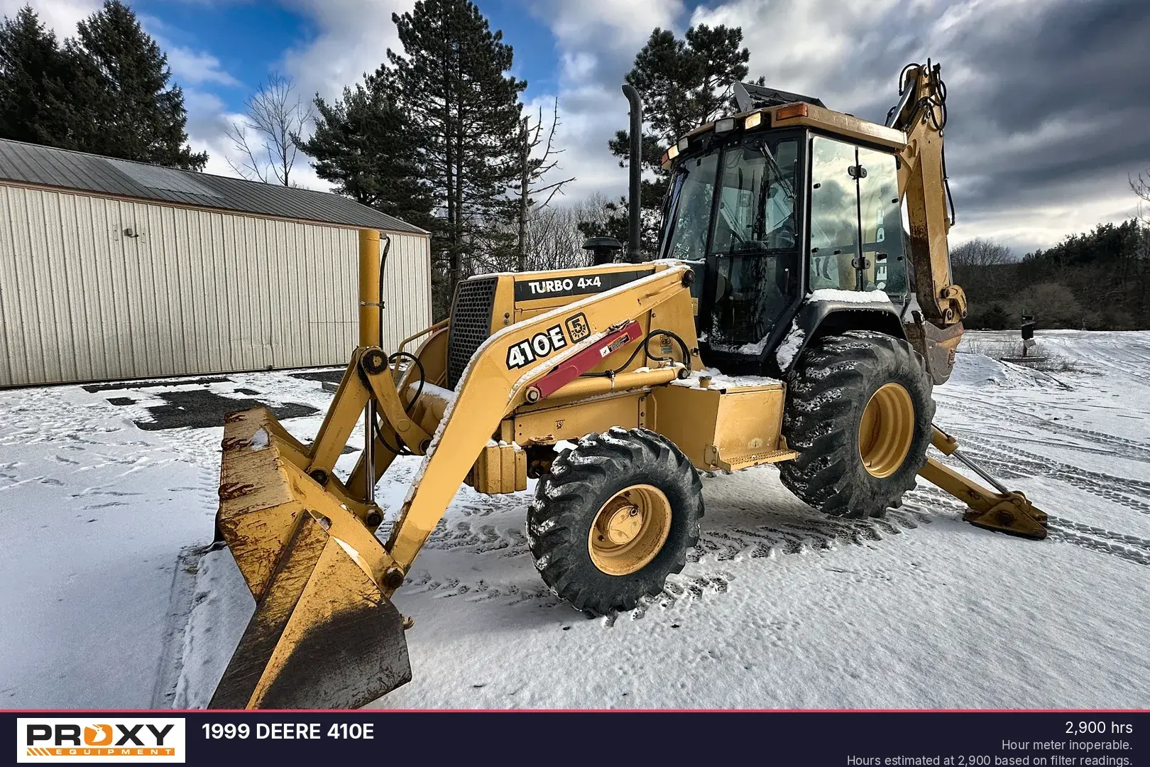Used 1999 DEERE 410E Backhoe Loaders Pennsylvania US | Proxy Equipment #1378057