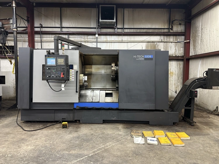 Used 2013 HWACHEON HI-TECH 550B CNC Lathes Texas US | Revelation Machinery #1470744