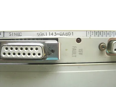 SIEMENS 6GK1143-0AB01 COMMUNICATION MODULE 6ES5376-1AA31 6GK11430AB01