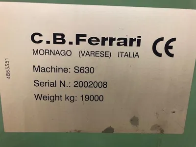 2002 C.B. FERRARI S630 Machining Centers, Vert, CNC | Global Machine Brokers, LLC (6)