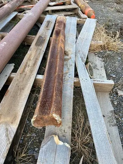Used GILL ROCK 6” X 55 ½” CABLE TOOL DRILLING CHISEL BIT Drills Pennsylvania US | East West Machinery & Drilling #1417216