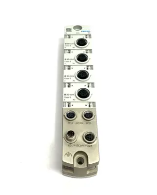 USED FESTO IO-LINK MASTER JUNCTION BLOCK HUB 8086604