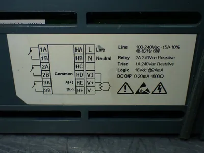 Used EUROTHERM 2216E/AL/VH/R1/R1/RF/2YM/ENG/XXXXX/EU0523 Temperature Controls Ohio US | HGR 24 #802930