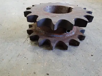 Double Single Roller Chain Sprocket DS80A16