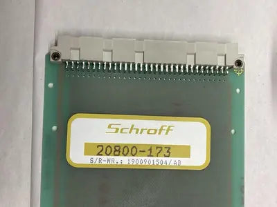 New | in-Stock SCHROFF 20800-173 I/O Boards & Replacement Parts | Surplus Asset Holdings #1219664
