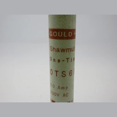 Gould Shawmut ONE-TIME 60 AMP Fuse