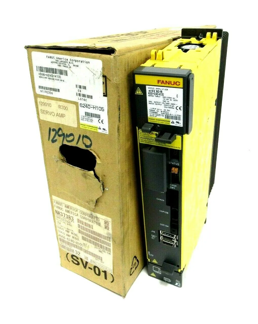 REFURBISHED FANUC A06B-6240-H105 SERVO AMPLIFIER A06B6240H105