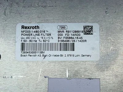 Used REXROTH NFD03.1480016 Antennas EMI EMC Equipment Ohio US | HGR 24 #1263272