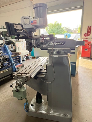 BRIDGEPORT SERIES 1 2HP 9"x48" MILLING MACHINES, VERTICAL | Wheeler Machinery Sales (8)